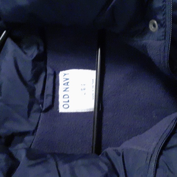 Old navy puffer vest navy blue  size large  brand new  never worn! - Picture 4 of 4